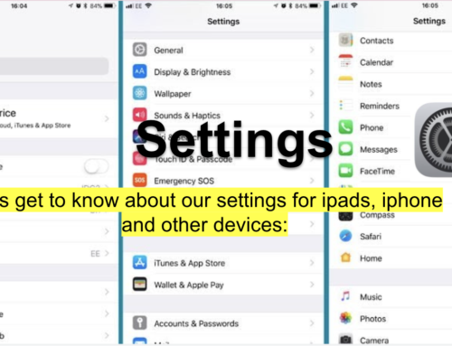What is Settings all about?
