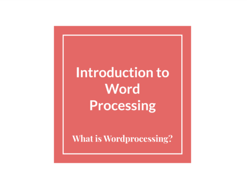 Word Processing